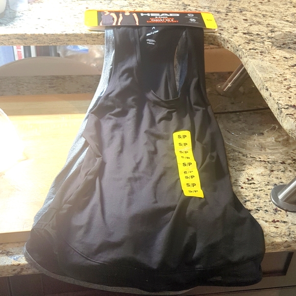 🖤🩶S: Head 2 Active Tank tops (Black&Grey) - Picture 3 of 8